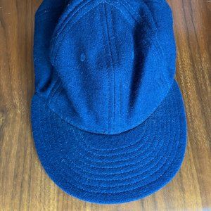 Ebbets Field Flannels Navy Wool Ballcap MADE IN USA